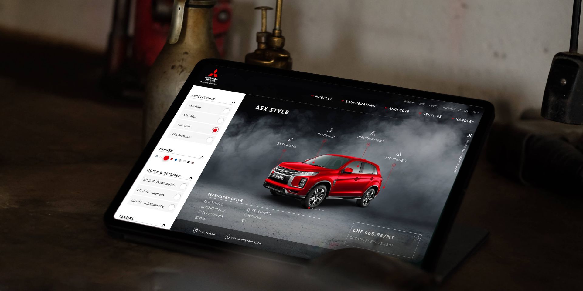 Neustadt gruppe ag referenz mitsubishi motors schweiz tablet