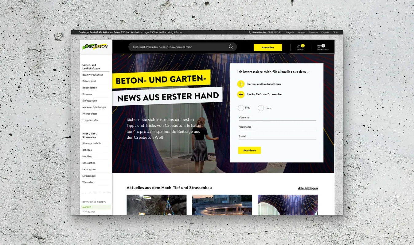 Neustadt gruppe ag Referenzen creabeton baustoff ag slider 06