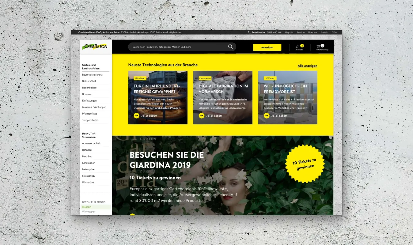 Neustadt gruppe ag Referenzen creabeton baustoff ag slider 05