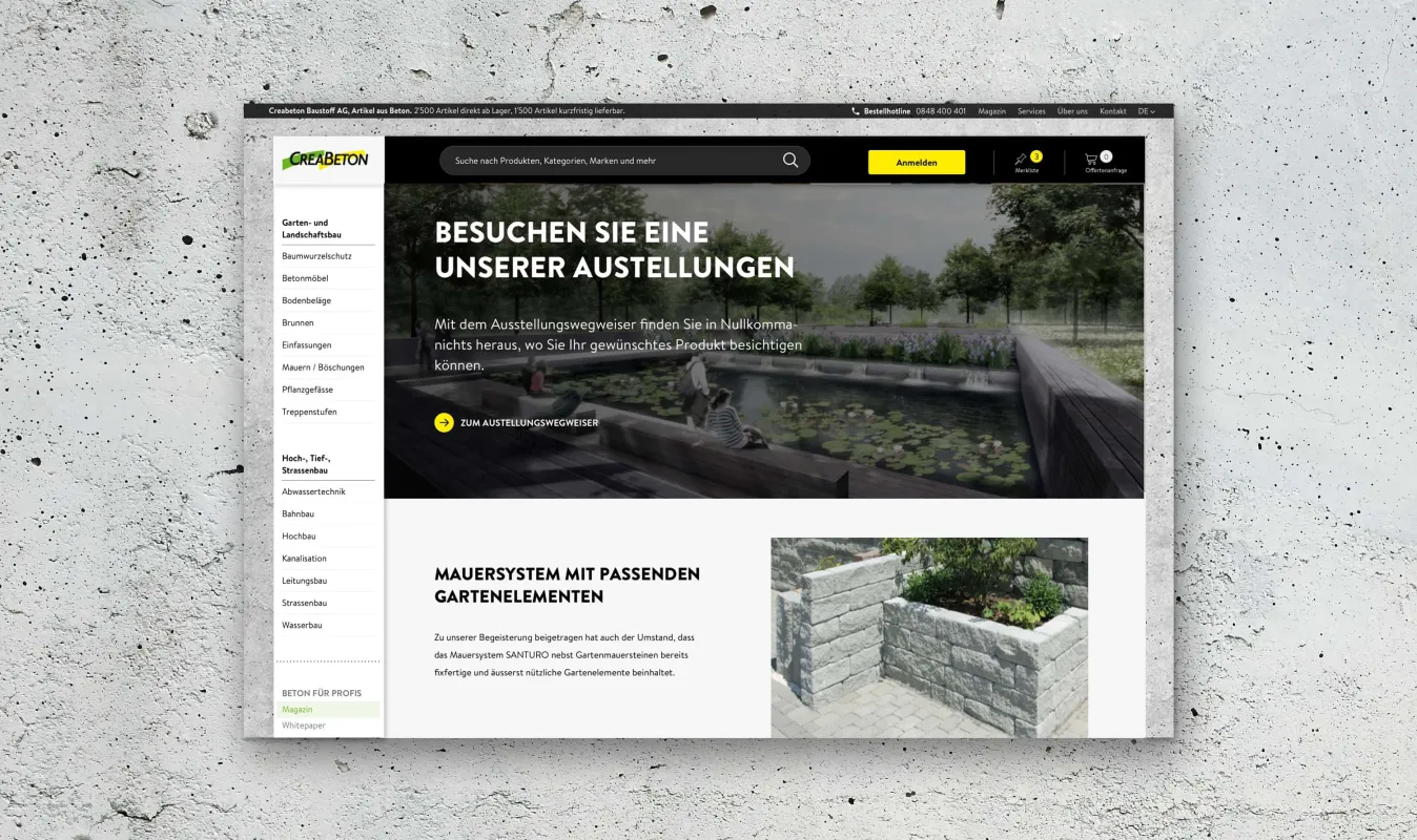 Neustadt gruppe ag Referenzen creabeton baustoff ag slider 04