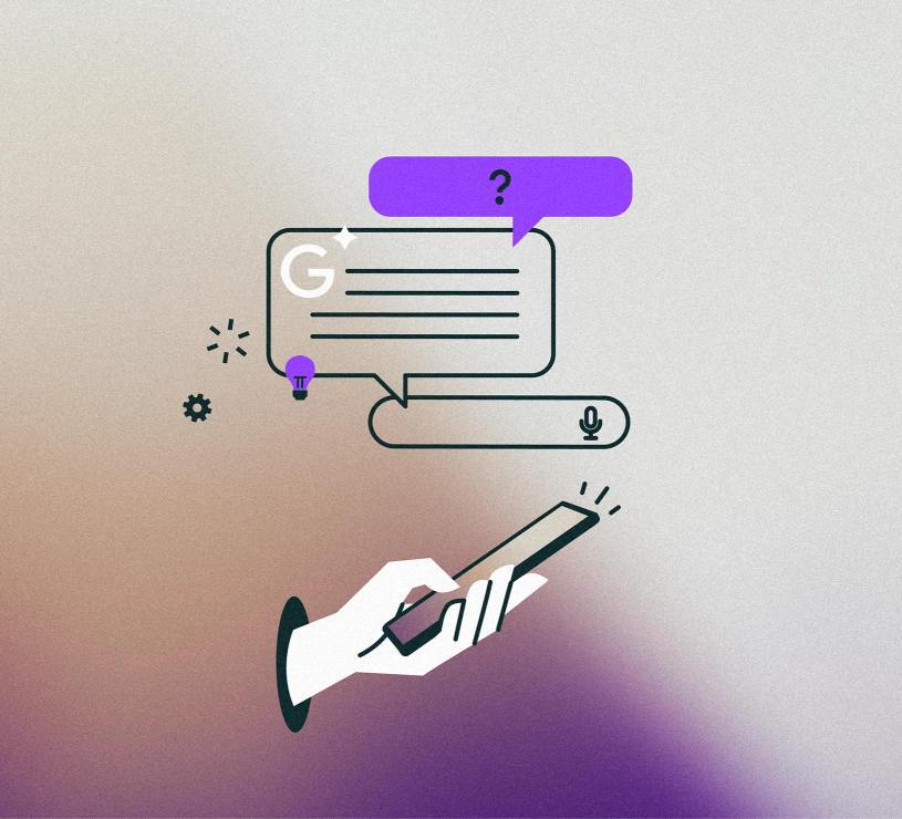 Neustadt Illustrationen KI Modus bei Google breit 1