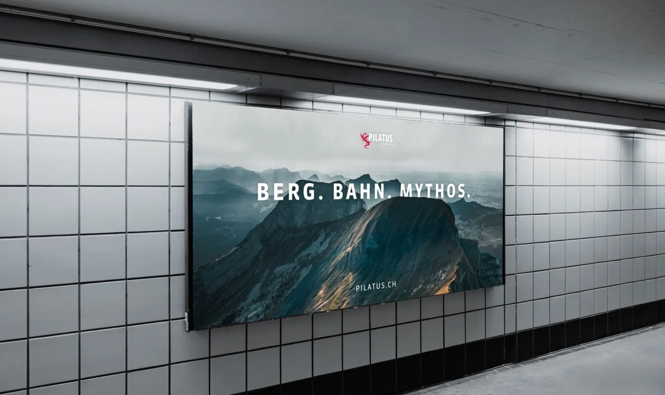 Neustadt Content Design Pilatus Berg Bahn Mythos Plakat 02