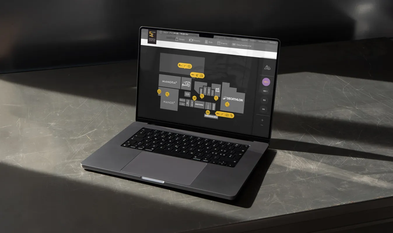 Neustadt Emmencenter Lageplan Web Development